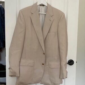 Land’s End Men's Cream Blazer